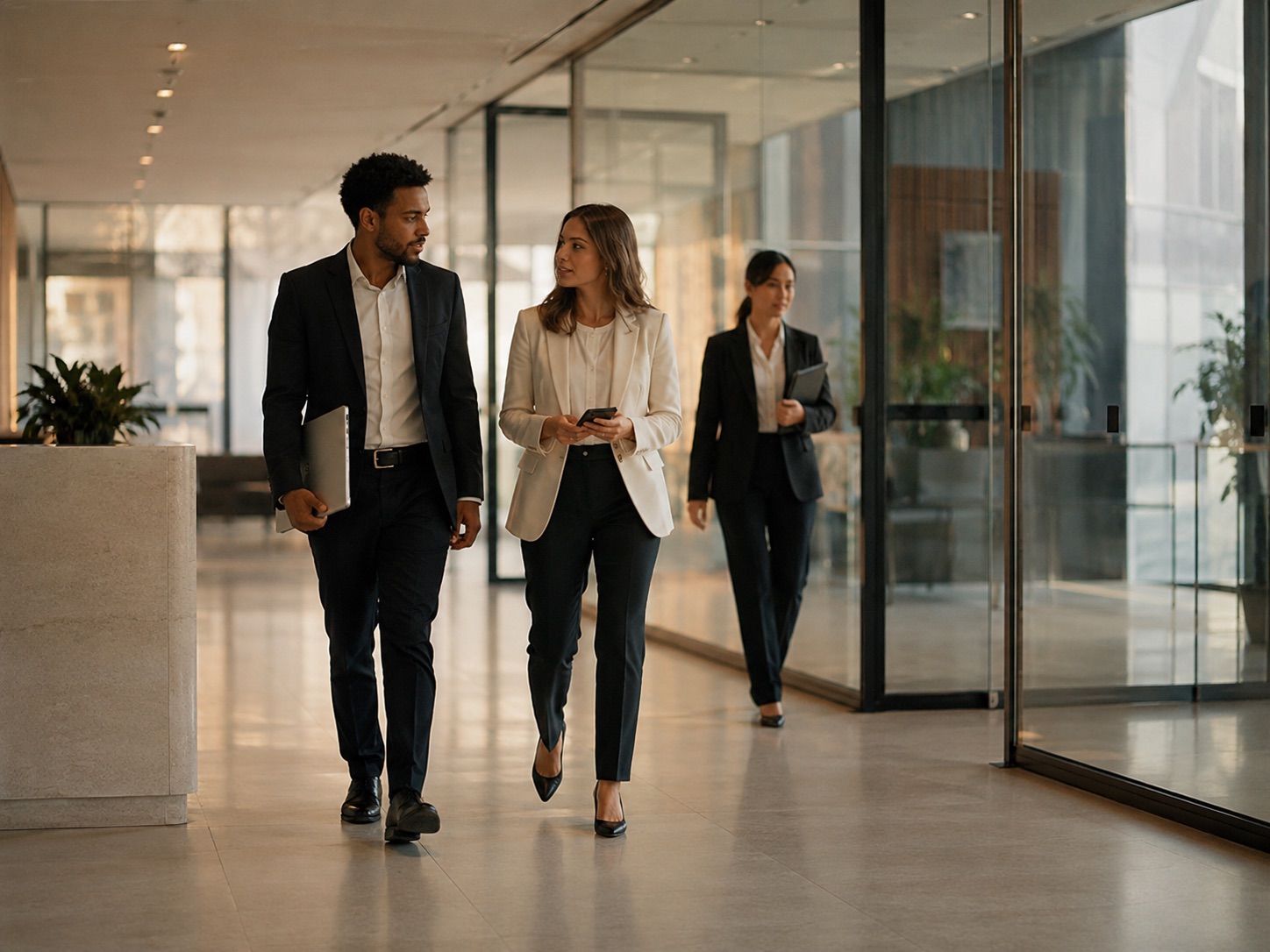 Enterprise team: a representative scene