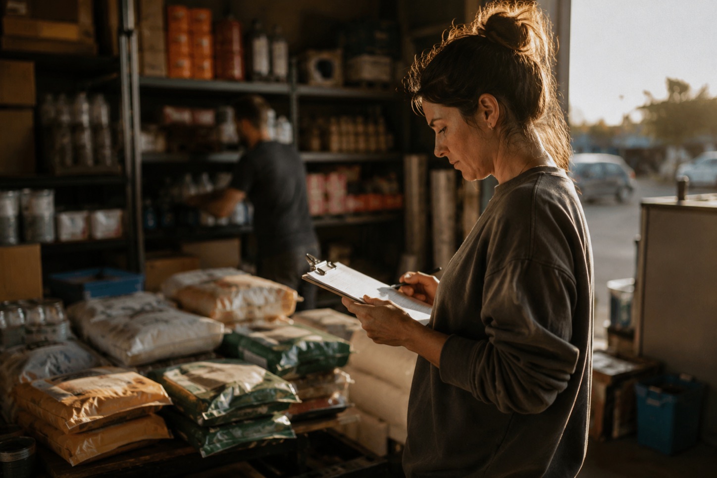 Local business: a representative scene